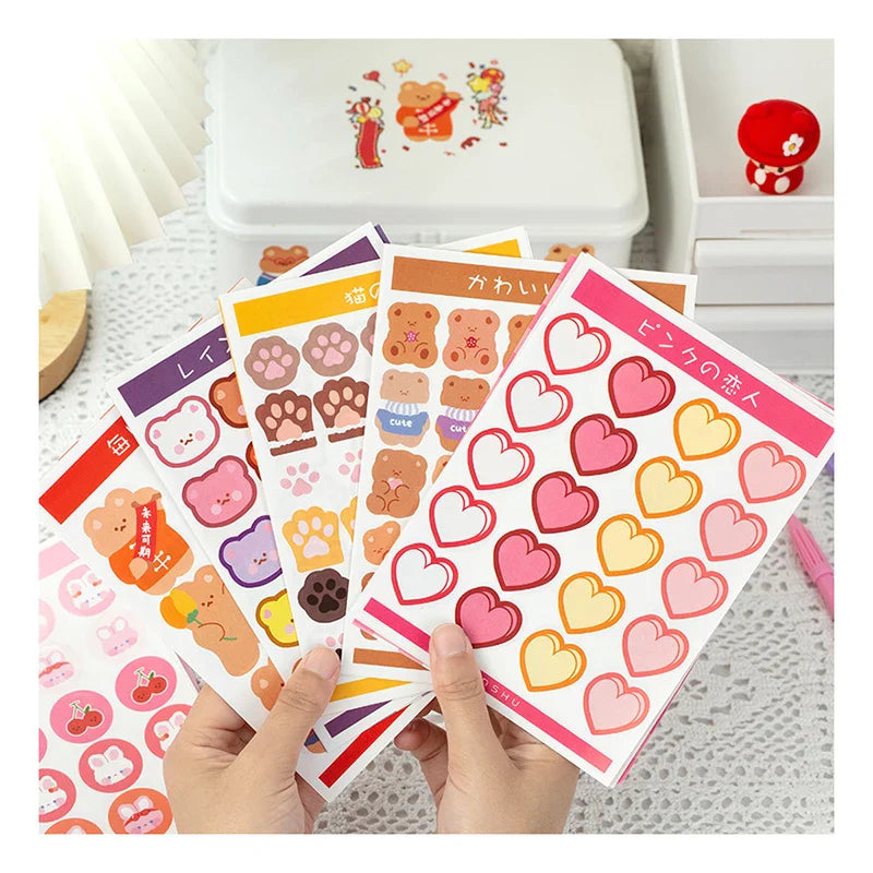 Manufacturer Custom Fancy Personalised Vinyl Hologram Rainbow Glitter Finished Kiss Cut Sticker Sheet