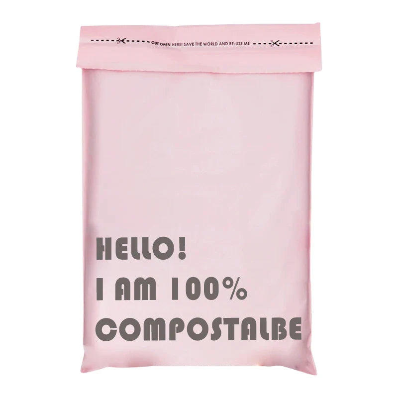 Custom Printed Design Eco Friendly Recycled Matte 10x13 Poly Mailer Envelopes Mailing Courier Packaging Bags for Clothing
