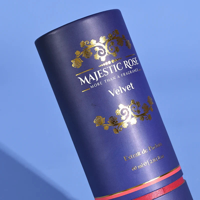 Custom Packaging Food Round  Bottles Cardboard Tube Black Push up Luxury  Gold Foil  Paper Tube Box Packaging