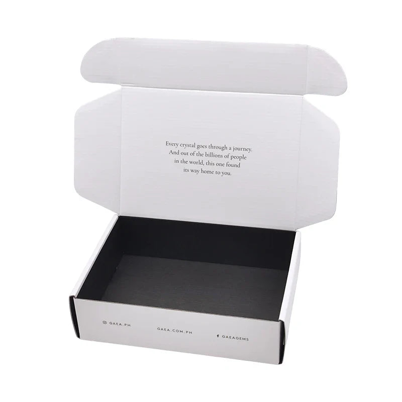 Private Label Printed Unique Corrugated Shipping Mailer Boxes and Card Packaged, Custom logo Cardboard Mailing Box Packaging