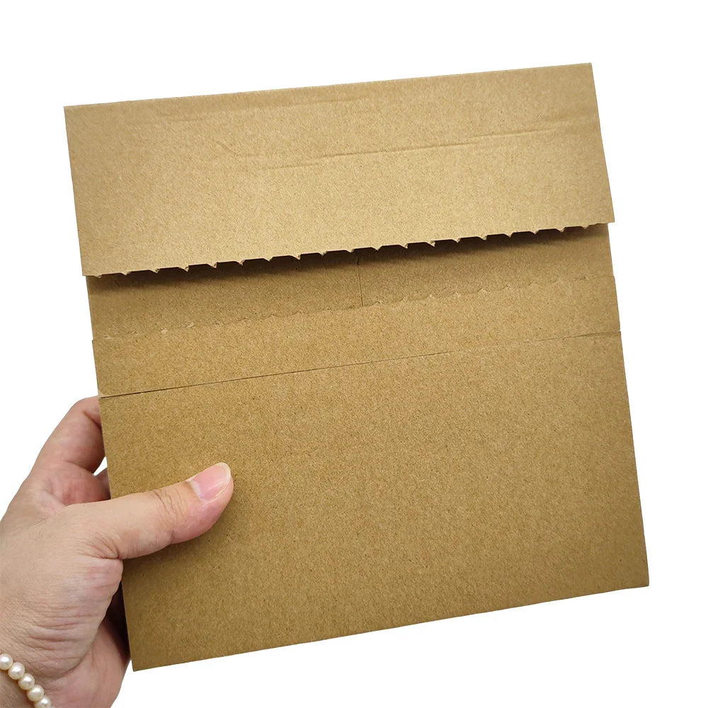 Custom E Commerce Self Adhesive Easy Open Kraft Art Paper Tear Off Strip Self Seal Zipper Peel Packaging Box with Zipper Line