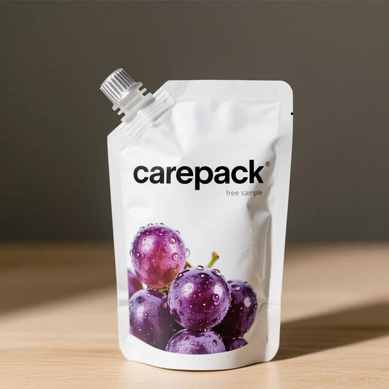 Custom Printed Self Standing Laminated Durable Foil Plastic Bags Packaging Spout Yogurt Pouch for Drinks