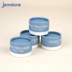 Custom Eco-friendly Kraft Cosmetic Perfume Paper Tube Food Tea Coffee Cylinder Box Packaging Cardboard Candle Tube