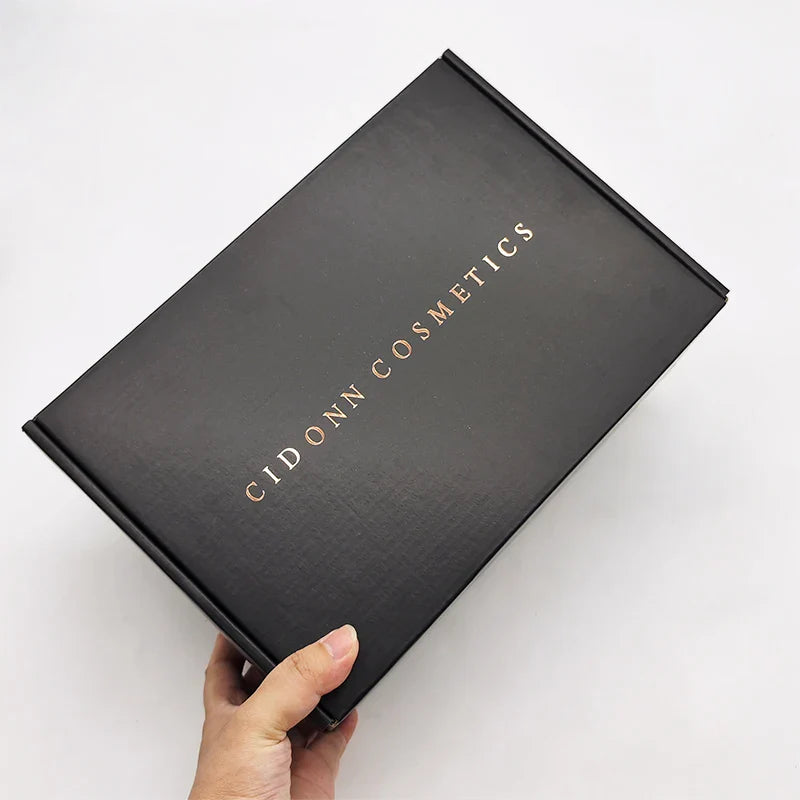 Manufacturer Matte Rose Foil Paper Cajas Carton Mailer Box Custom Shipping Gift Packaging Boxes With Self Adhesive Zipper Tear