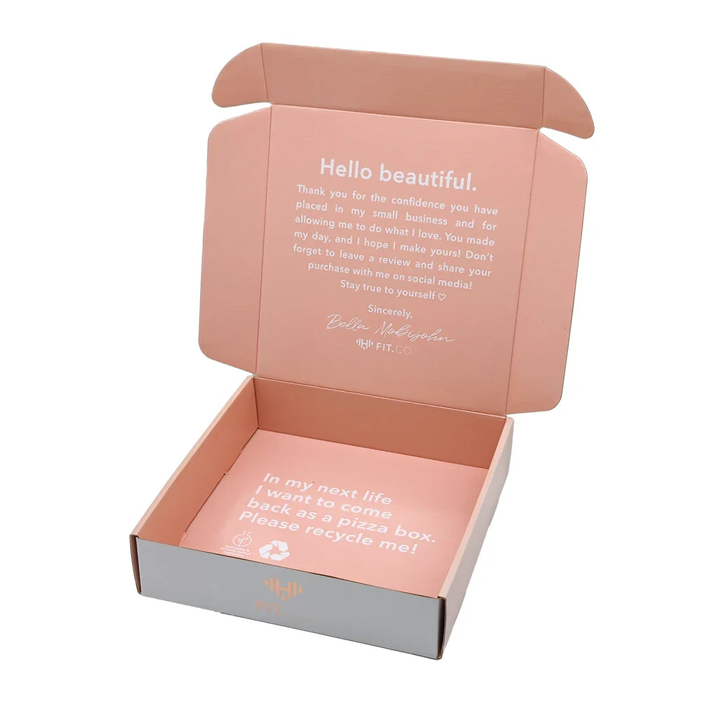 Custom Box Carton Girls Women Clothing Express Shipping Boxes Mailing Paper Corrugated Mailer Cardboard Boxes for Packiging