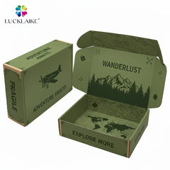 Custom Boxes with logo Packaging Gift Mailer Kraft Corrugated Box Paper Packaging Boxes for Men Shipping