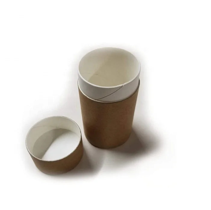 Recycle Kraft Box Customized Cardboard Mini Kraft Paper Cylinder Box Package Tube for Lip