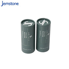 Custom Round Cosmetic Kraft Paper Tube Box Perfume Cardboard Tube Essential Oil Bottles Paper Packaging Tube With Eva