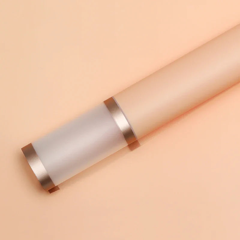 Korean Bouquet Wrapping Paper Flower Phnom Penh Jelly Film Waterproof Translucent Gold Edge Luxury Wrapping Paper for Flowers