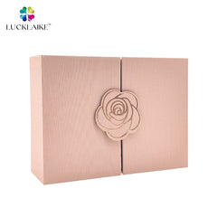 Custom Design Rigid Double Door Paper Gift Box With Magnetic Lid for Bridesmaid Presents Personalizada Packaging Boxes