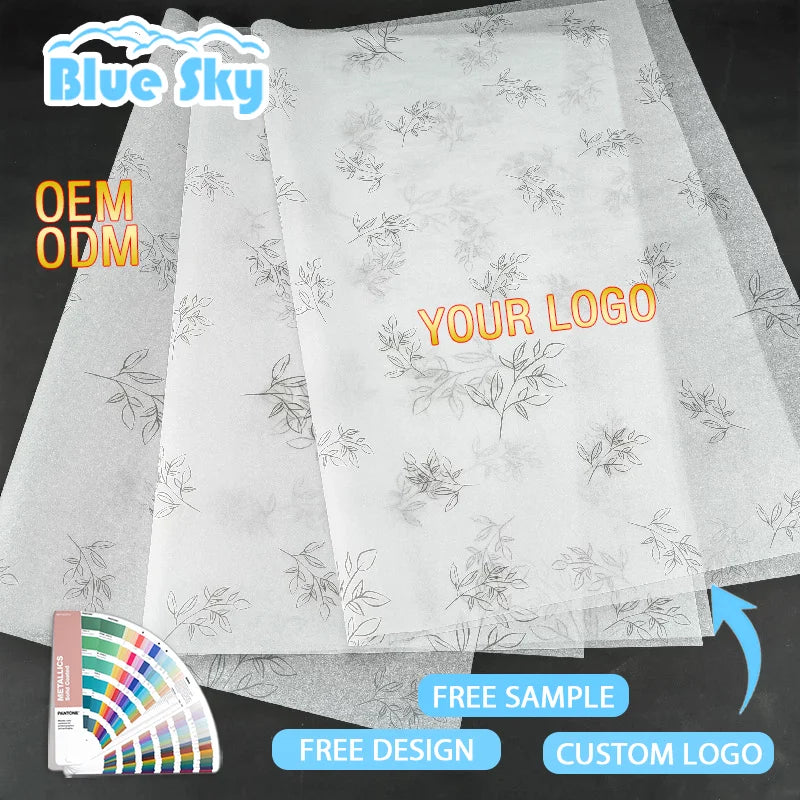 OEM/ODM Luxury Gold/Silver Foil Gift Wrap Paper Elegant Packaging Wrapping Paper for Gift Weddings Wrapping Papers with Branding