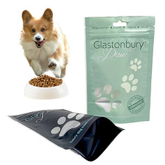 Moisture Proof Aluminum Foil Heat Seal Resealable Biodegradable Pet Food Packaging Plastic Bag