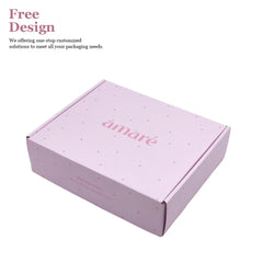 Customised Printing Recycled Foldable Kraft Corrugated Box Packaging Cosmetics Bottle Carton Paper Postal Pr Boxes for Packaging
