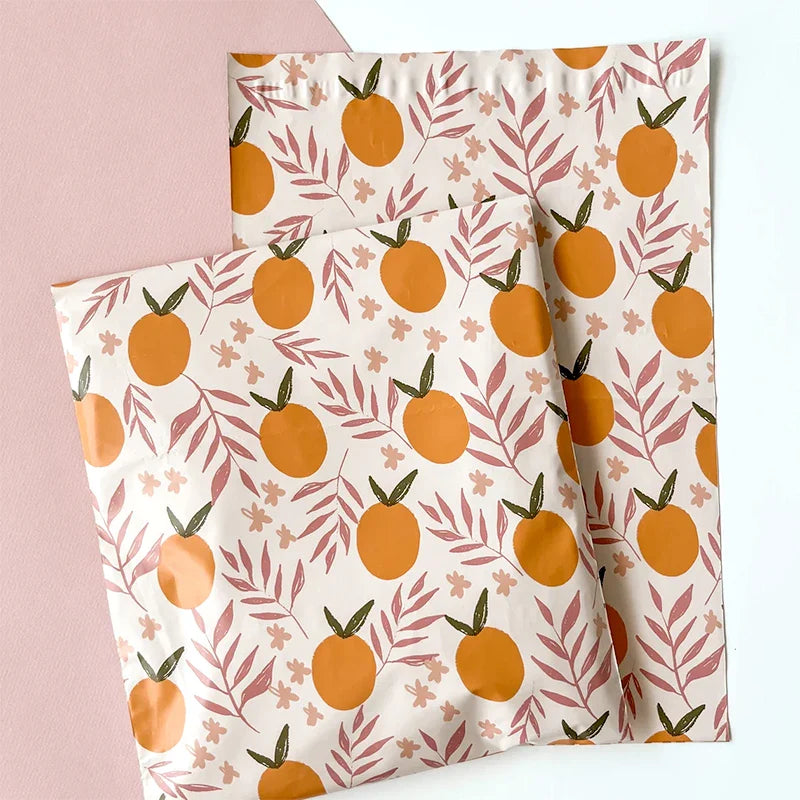 Custom Logo Biodegradable Compostable Postage Satchels Recycled Envelopes Shipping Courier Poly Mailer Mailing Bags for Clothing