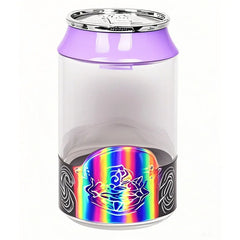 Custom Recycle PE PET Plastic Bottom 3.5g 7g Jars Gummy Candy Packaging Jar With Cap