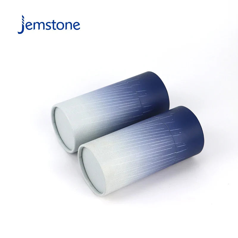 Custom Eco Luxury Kraft Cardboard Cylinder Box Perfume Packaging Food Tea Coffee Spice Powder Paper Tube