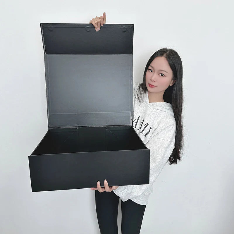 Customized Logo Luxury Cardboard Collapsible Folding Rigid Smart Watch Paper Packaging Magnetic Closure Gift Boxes With Logo