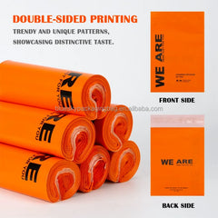 Thickened Large Express Bags White pink Apricot Black Orange Clothing Packaging Poly Bags for E-commerce Shipping Bag with logo