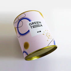 Eco Friendly Cardboard Kraft Jar Cans Food Grade Round Containers Tea Paper Tube. With Custom Lid