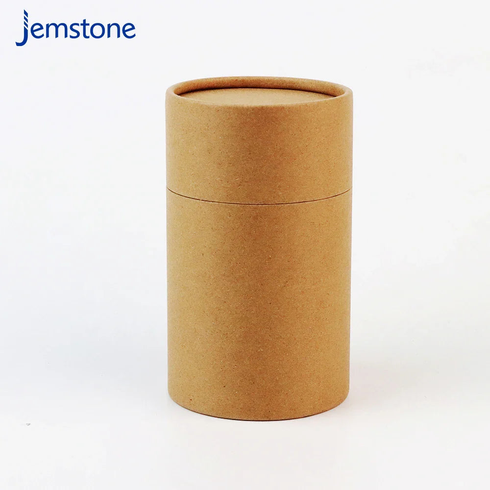 New Customized Size Printed Logo Cylinder Tube Box Cardboard Food Paper Tube Tea Coffee Packaging