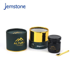 Eco-Friendly Custom Food Luxury Kraft Cardboard Tea Coffee Candle Cylinder Packaging Round Honey Jar Box Paper Tube