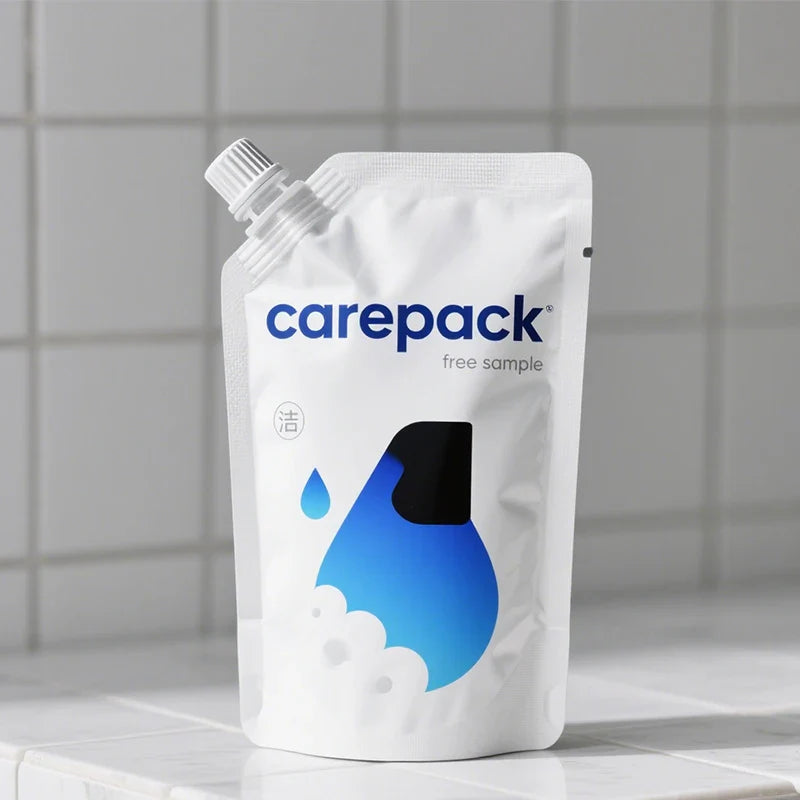 OEM Moisture-proof Doypack Mylar Durable Plastic for Laundry Detergent Spout Liquid With Top Nozzle