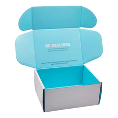 Eco Friendly Corrugated Foldable Packing Custom Sending Business Product Apparel White Branding Shipping Mailer Paper Boxes