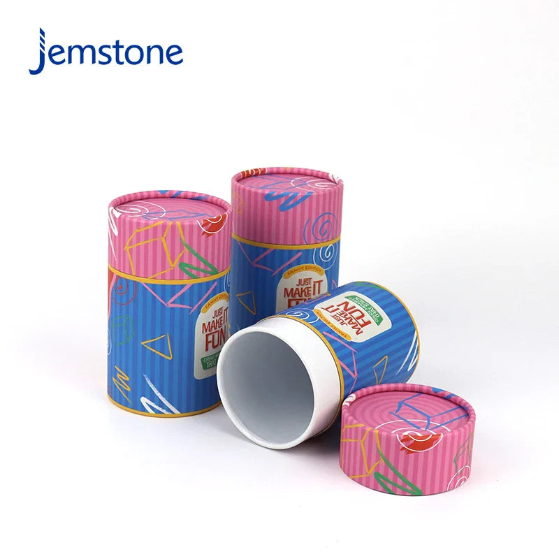 Wholesale Custom Luxury Round Kraft Sex Toy Cardboard Tube Box Cylinder Packages Sex Toy Stick Paper Tube Packaging