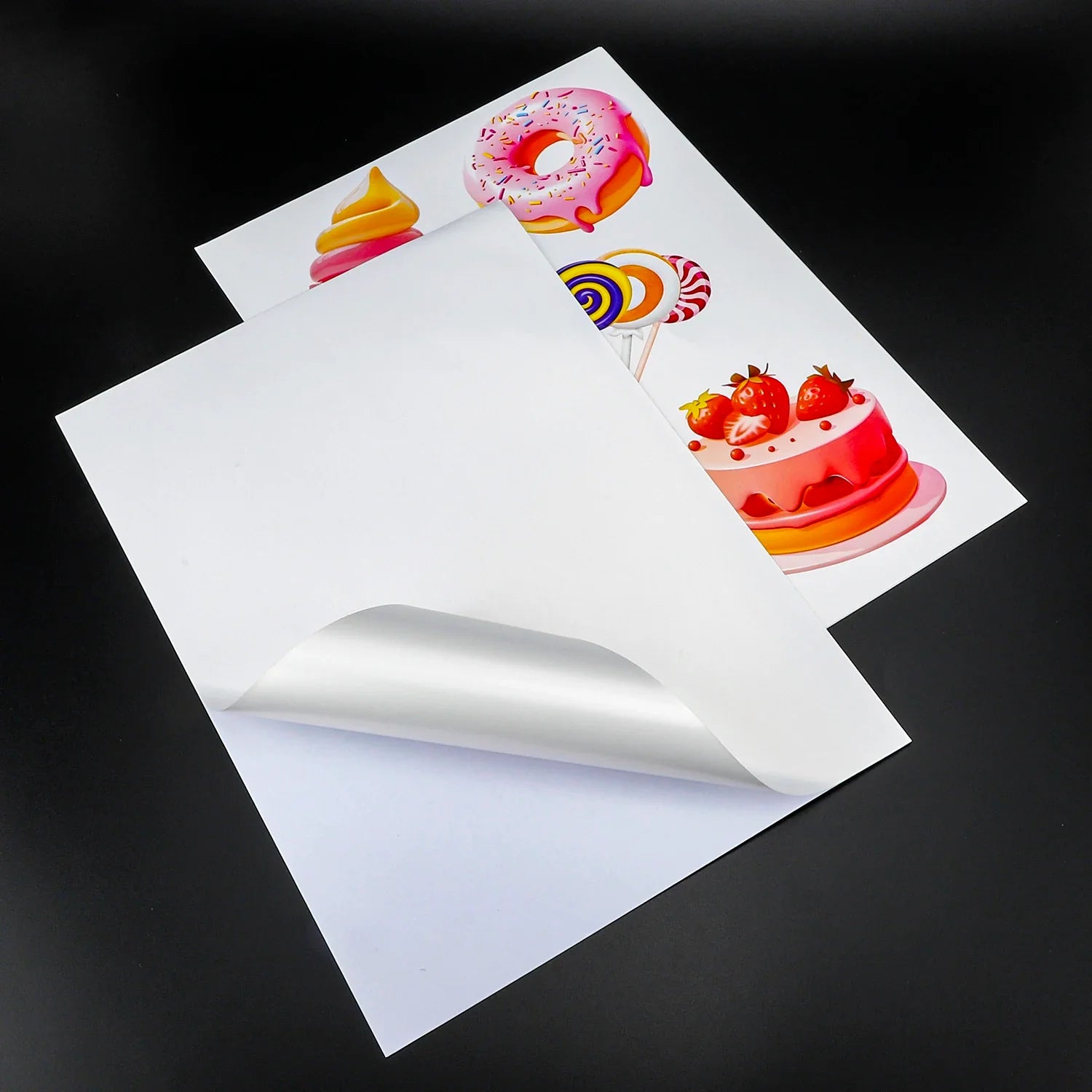 Standard A4 8.5x11 Letter Size Self Adhesive Glossy Matte White Inkjet PP Self-adhesive White PP Film for Inkjet Printer