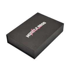 Magnetic Book Shape Box Custom Logo Solid Rigid Cardboard Packaging Paper Gift Boxes