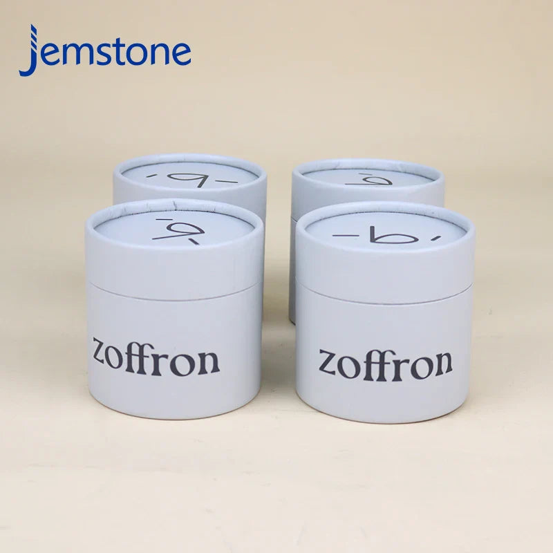 Custom Eco-friendly Kraft Cardboard Cosmetic Perfume Paper Tube Food Tea Coffee Candle Cylinder Box Packaging