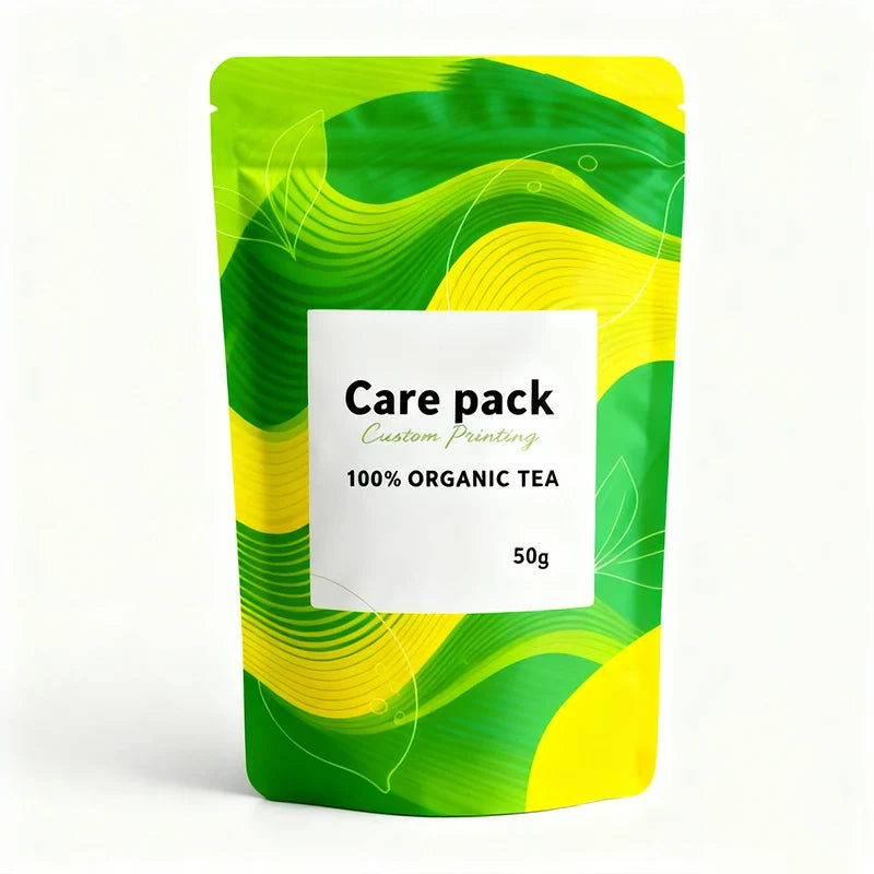 PLA PBAT Hermetic Snack Foil Plastic Durable Laminate Pouches Die Cut 3g 7g 14g Zipper Edible Mylar Pack Stand up Pouch