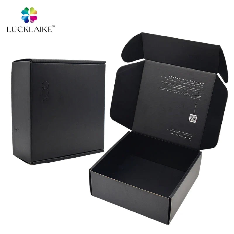 Customized Luxury Personalized Matte Pink Shipping Mailing Parcel Package Paper Lash Packaging Boxes for Clothing