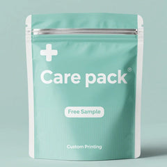 Medical Grade Stand-up Pouch FDA Compliant Pouch Aluminum Foil Barrier Resealable Pharmaceutical Die Cut 3.5g Mylar Bags