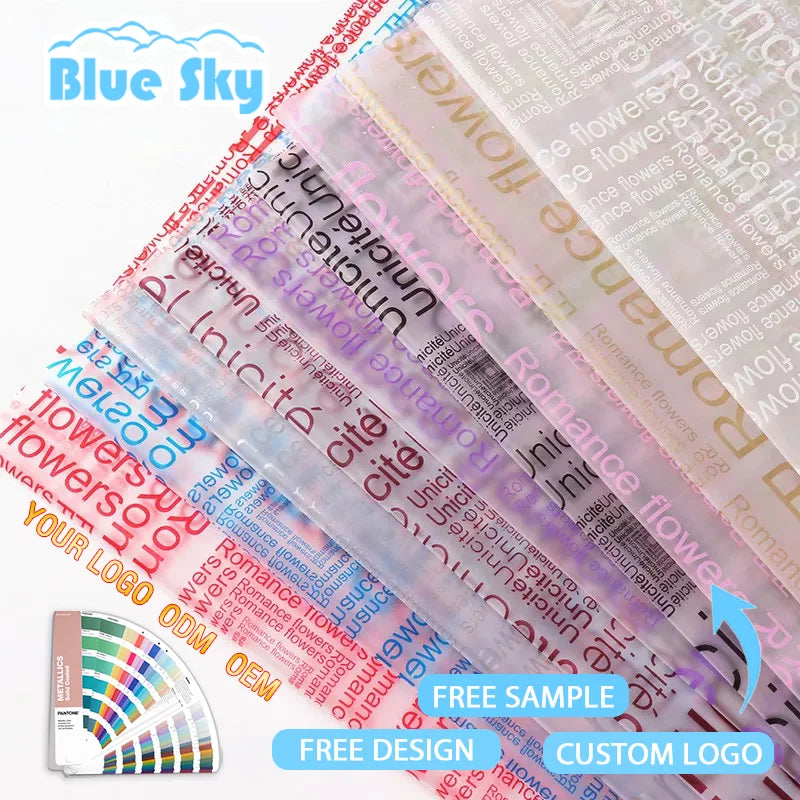 OEM Custom Packaging Paper Tissue Wrapping Paper for Products Clothes Wrap with Company Name