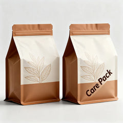 Custom Cafe Bag 250g 500g 1kg Biodegradable Tin Tie Flat Bottom Beans Packing Mylar Bags With Valve