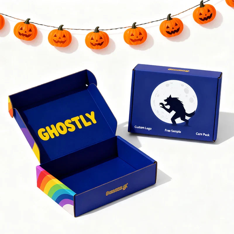 Wholesale Halloween Gift Cartons Corrugated Board Airplane Shipping Packing Mailer Box for Small Business