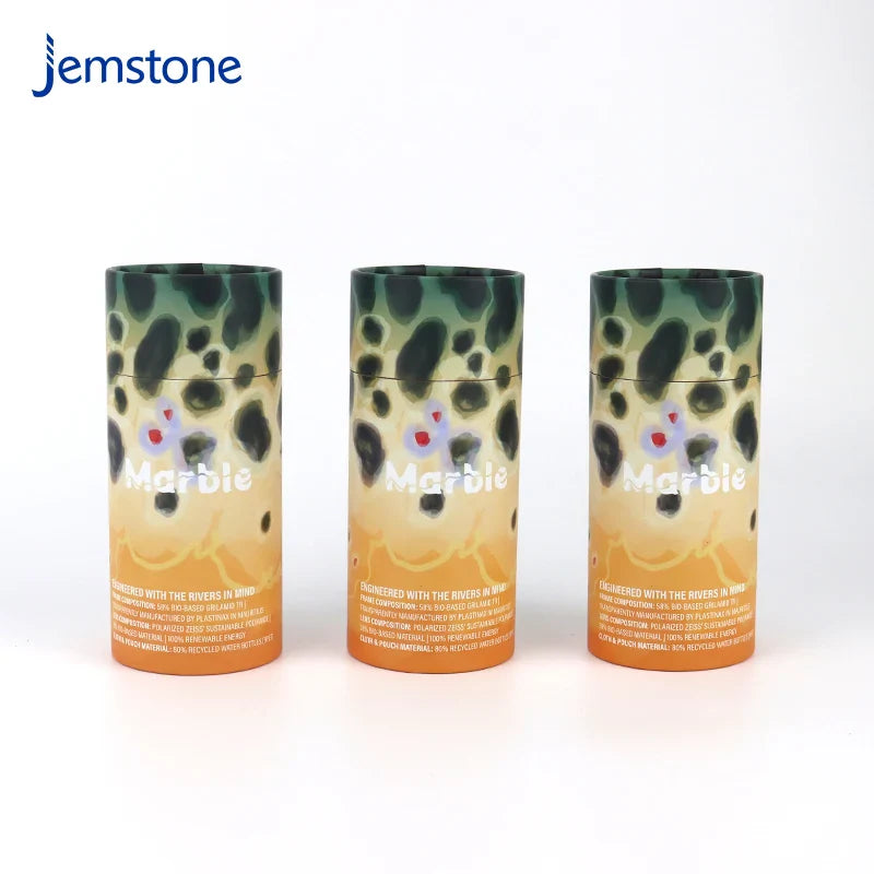 Eco-Friendly Custom Recyclable Perfume Bottle Cylinder Packaging Box Food Round Kraft Cardboard Tube Tea Coffee Paper Tube