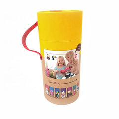 Custom Private Label Paper Mache Boxes Round Cylinder Gift Packaging for Perfume Food Essential Oils Made From Carton