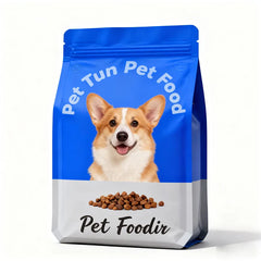 Cat Dry Food Treat Resealable Zipper Flat Bottom Dry/Pet Foil Eight Side Seal Feed Snacks Plastic Mylar Pouch