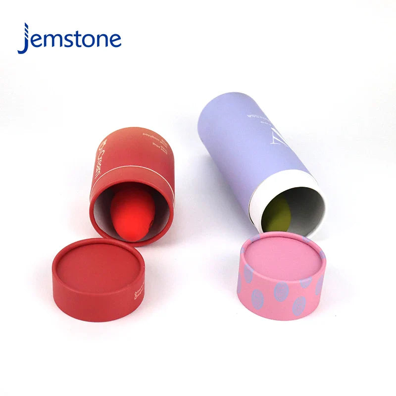 Eco-Friendly Custom Printed Kraft Cardboard Cosmetic Toy Paper Tube Skincare Box Cylinder Packaging