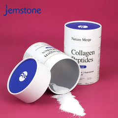 Custom Eco-friendly Food Grade Cardboard Cylinder Paper Tube Packaging Tea Coffee Candle Kraft Paper Tube Packaging