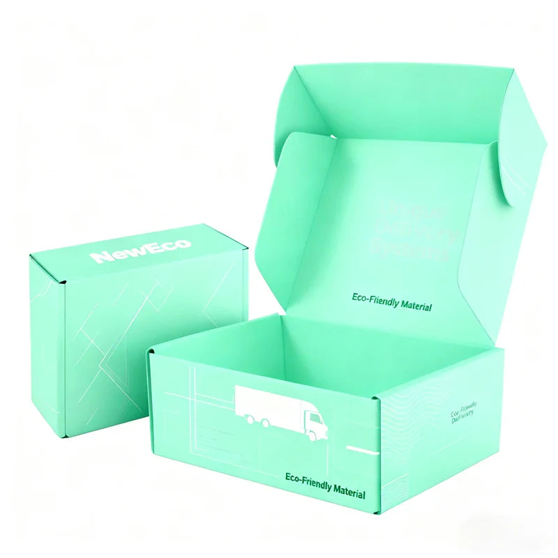 Mailer Shipping Corrugated Express Carton Mailing Cardboard Packing Garment Postal Gift Mailers Paper Box Tear Strip Zipper Box