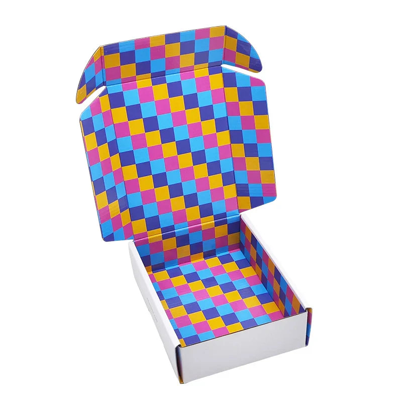 Customized Corrugated Carton Shipping Boxes for Jewelry Versandkarton with Personalized Logo for Socks Packaging