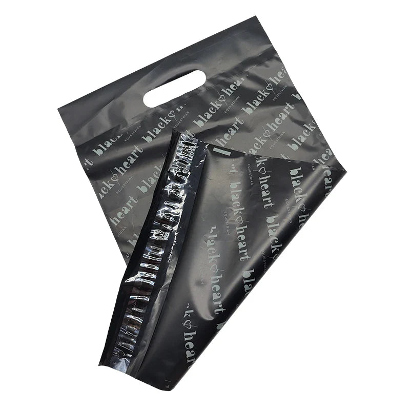 Custom Design Eco-Friendly Black Recycle Poly Self Adhesive Mailing Bags Shipping Envelopes Polly Mailing Bag for Clothing