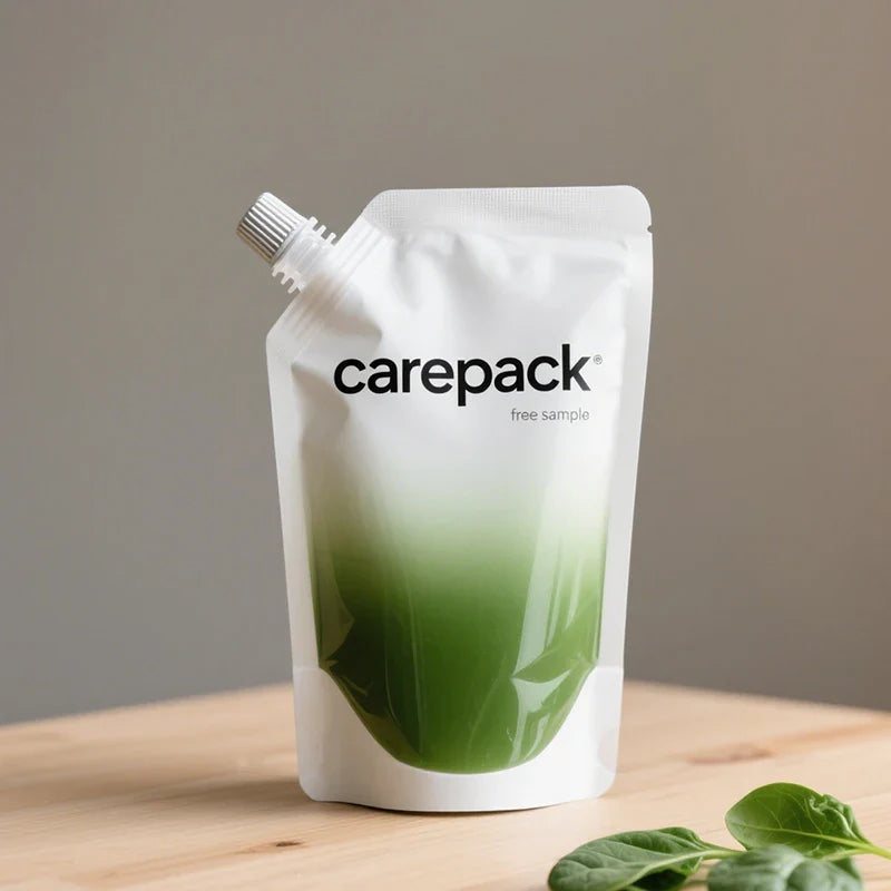 Custom Printed Self Standing Laminated Durable Foil Plastic Bags Packaging Spout Yogurt Pouch for Drinks