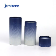 Custom Eco Luxury Kraft Cardboard Cylinder Box Perfume Packaging Food Tea Coffee Spice Powder Paper Tube