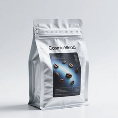 Coffee Beans Food Compostable Laminated Square Reusable Packaging Foil Coffee Bean Ground Package Zipper Bags