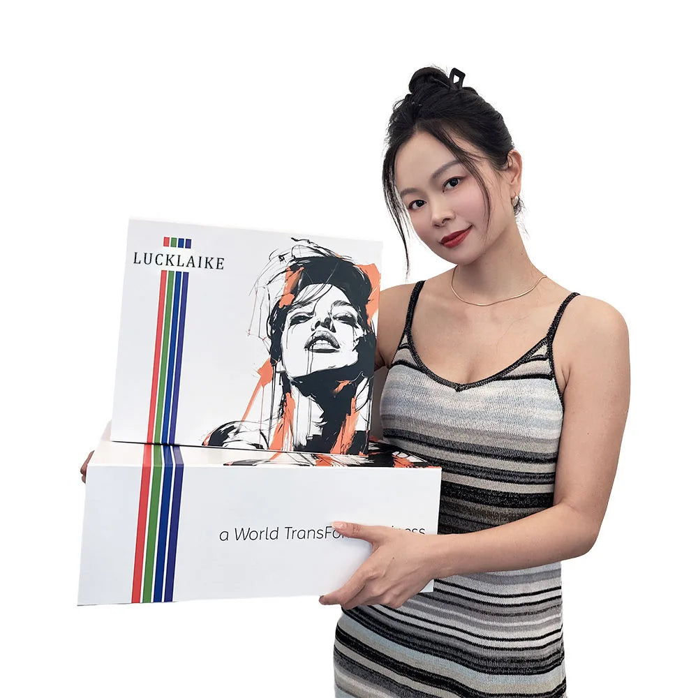 Custom Luxury Men Woman Magnet Closure Folding Cardboard Shoe Gift Paper Boxes White Magnetic Box Packaging for Present