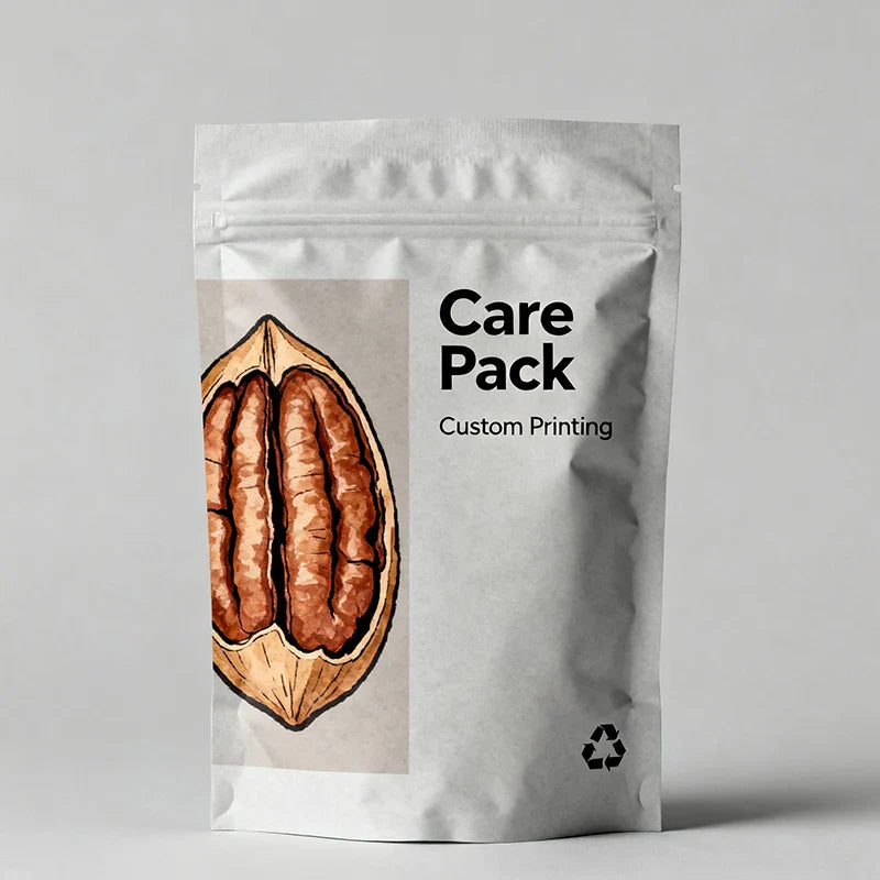 Wholesale Self-sealing Zip for Dry Fruits PE Plastic Bags Compostable Moisture Proof Snack Smell Proof Mylar Bag